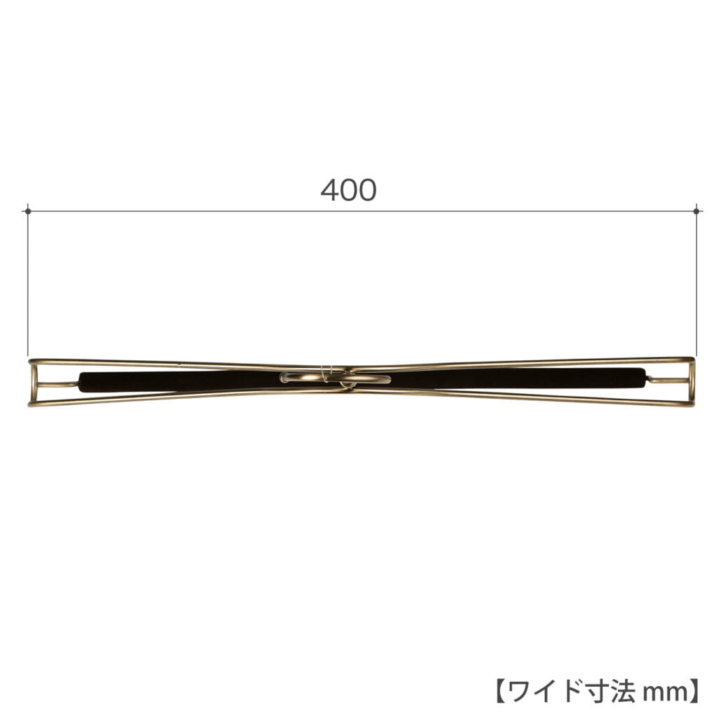 セットアップハンガー フェルトバー仕様 HTL-2368BR-FB-40